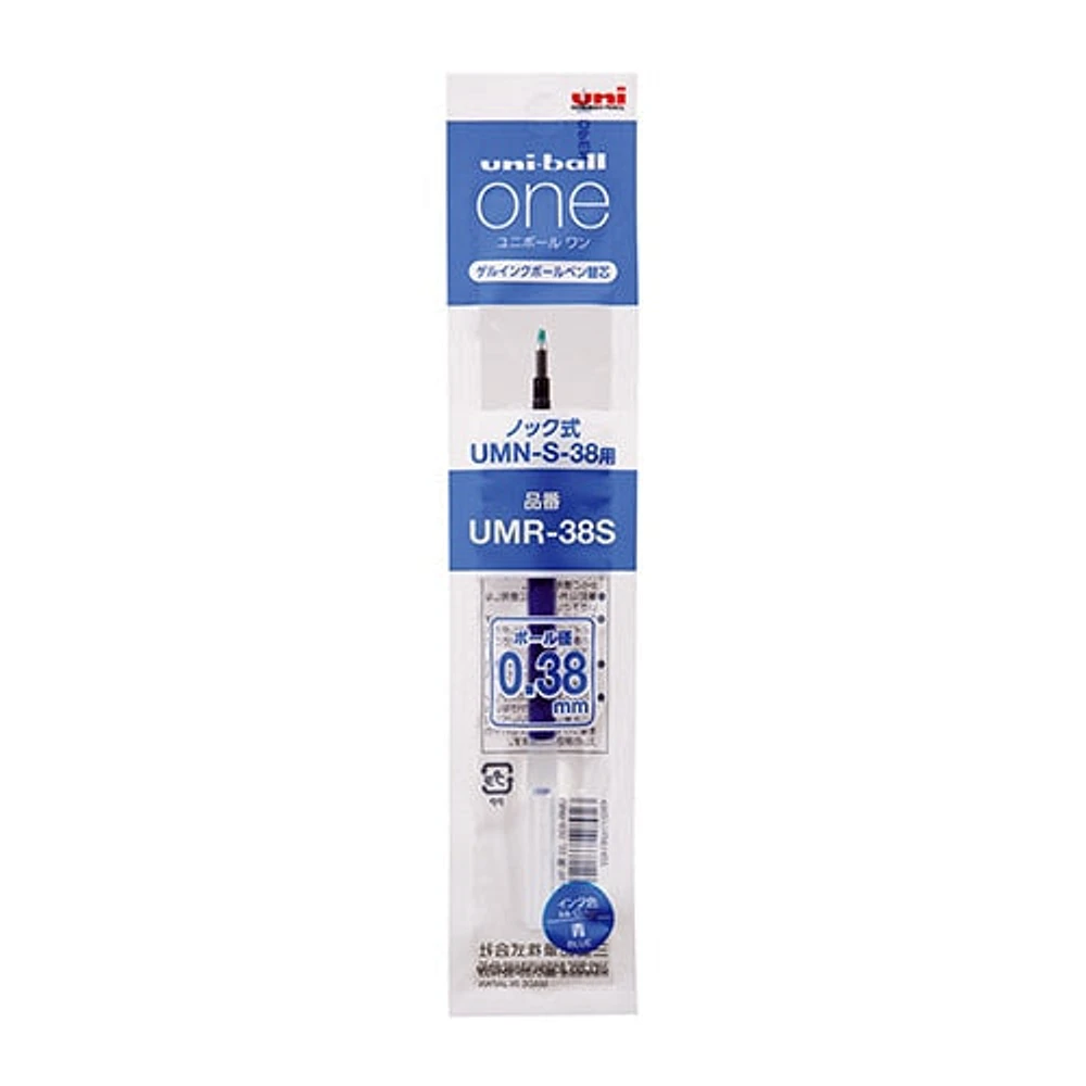 Uni Ball One Gel ink Ballpoint Pen Refill 0.38mm 