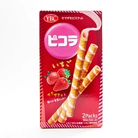 YBC Piccola Strawberry Cookie Stick 10pcs