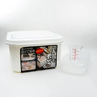 Inomata Rice Stocker 6kg with Measuring Cup