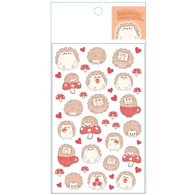 Clothes-Pin Hedgehog Stickers