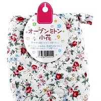 Floral Oven Mitt