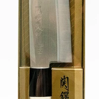 Santoku Kitchen Knife White Wooden Handle 29.5cm