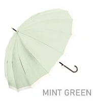 Nakatani Natural Basic Bicolor Umbrella 55cm - Mint