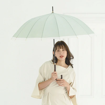 Nakatani Natural Basic Bicolor Umbrella 55cm - Mint