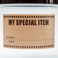 My Special Item Food Container with Twisted Lid M 