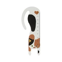 Velos Calico Cat Ruler: 10cm Bookmark