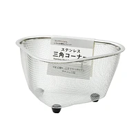 Echo Stainless Steel Corner Sink Strainer - Case of 10