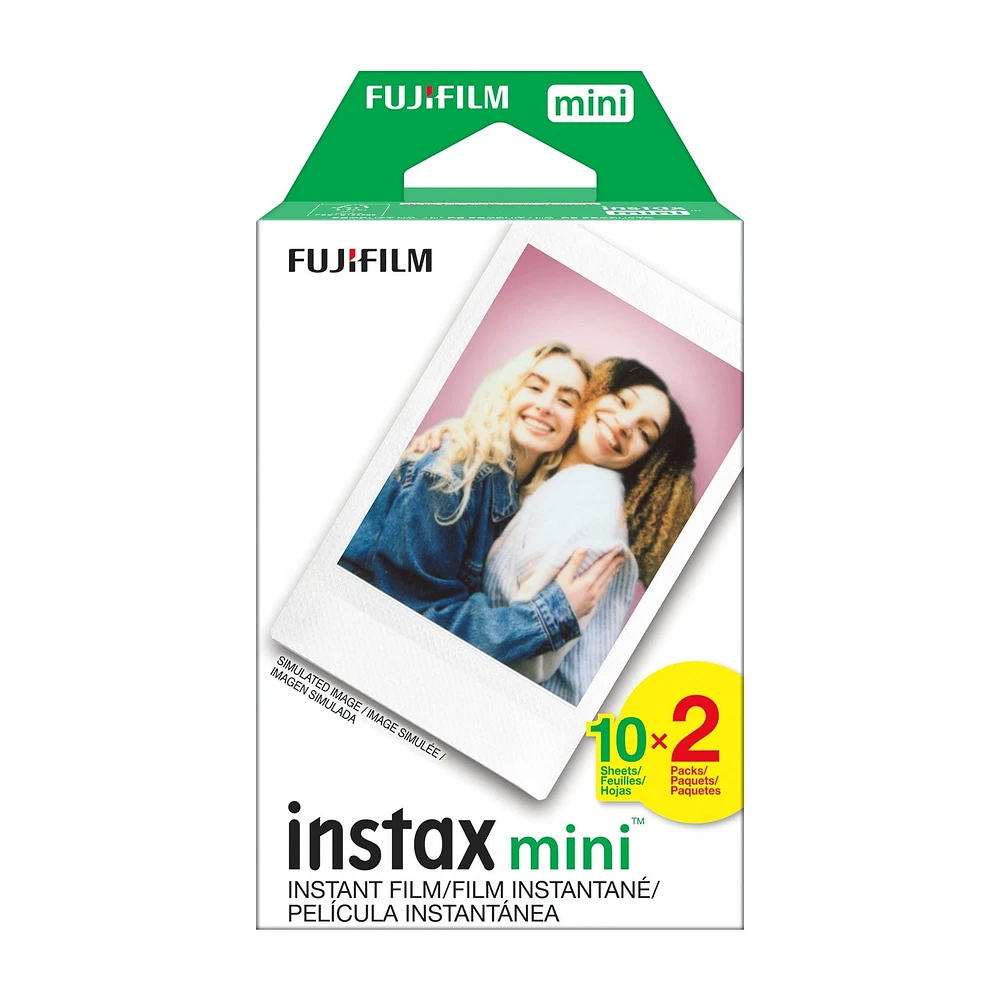 Fujifilm Instax Mini Instant Film Twin Pack (20 Exposures)