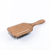 Tina Beauty Classic Wooden Paddle Hair Brush - Massage Pin Tip