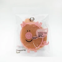 Dr.Lola Face Cleansing Pig Konjac Waterdrop Shape Red Clay