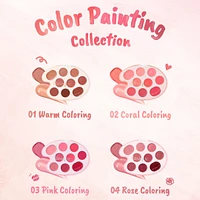 Dasique Mood Painting Lip & Cheek Palette - Coloring