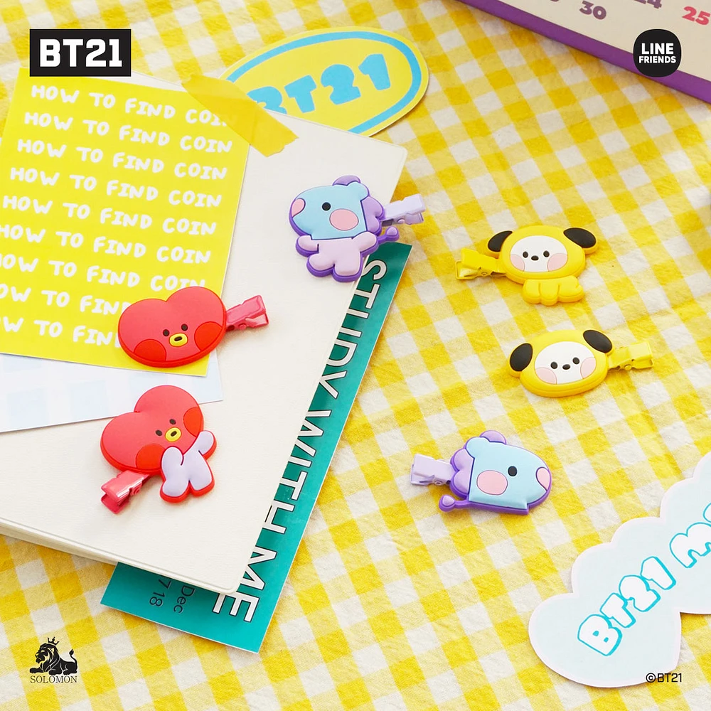 BT21 Minini Hair Clip - TATA