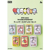 BT21 Minini Tin Case Sticker Set - TATA