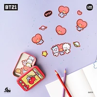 BT21 Minini Tin Case Sticker Set - TATA