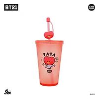 BT21 Minini Tumbler with Straw - TATA