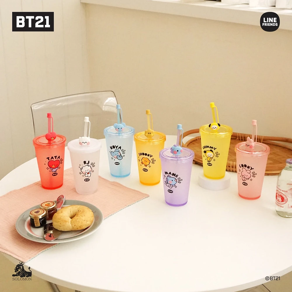 BT21 Minini Tumbler with Straw - TATA