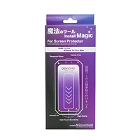 Install Magic Mobile Phone Screen Protector Installation Kit (includes 3 Tempered Glass Screen Protectors) - iPhone 14 / 13 / 13 Pro