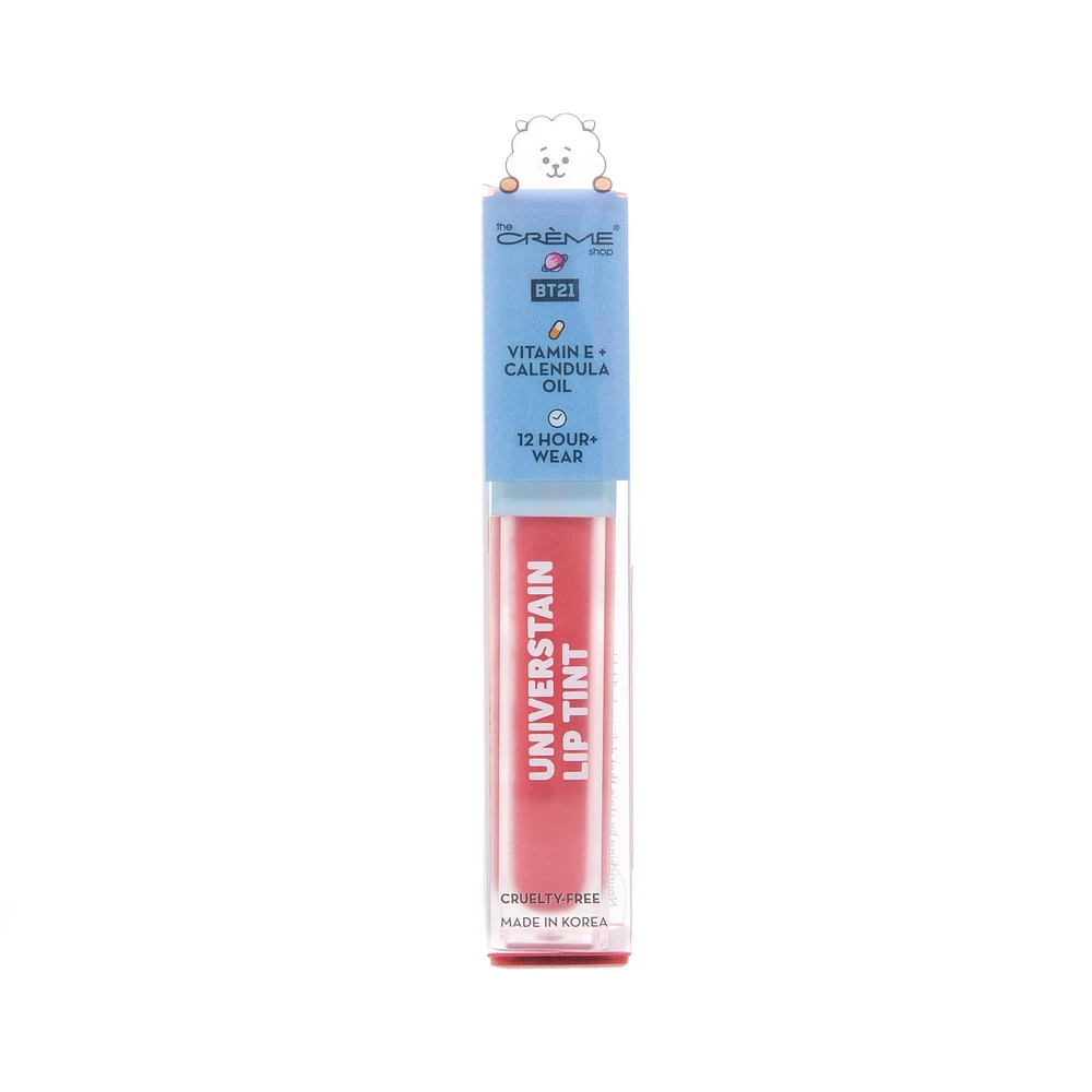 The Creme Shop BT21 UNIVERSTAIN Lip Tint - RJ Pink Puff