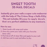 The Crème Shop Hello Kitty Sweet Tooth 35 Nail Decals