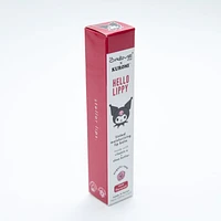 The Crème Shop Kuromi Hello Lippy Tinted Moisturizing Lip Balm Rose Flavored