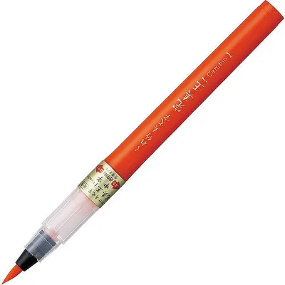 Kuretake Cambio Brush Pen Medium - Orange