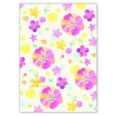 Clothes-Pin Nami Nami File Folder - Flower