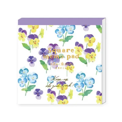 Clothes-Pin Nami Nami Pansy Memo Pad MM14609