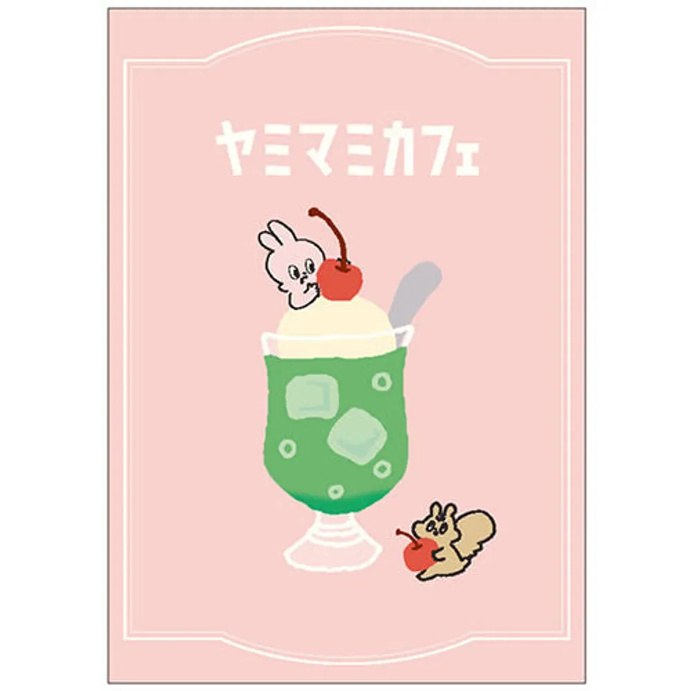 Clothes-Pin 64 Pages 7mm Line Ruled Notebook - Yamami Cafe: Cream Soda