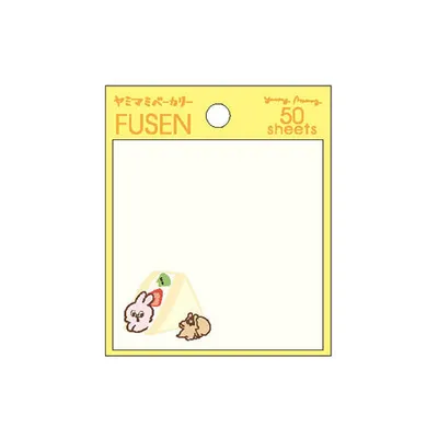 Clothes-Pin Yamami Bakery: Fruit Sandwich Sticky Notes FS14967