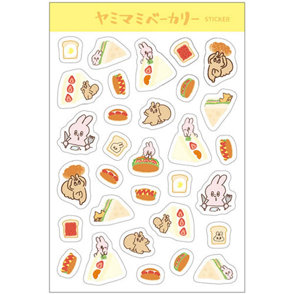 Clothes-Pin Yamami Bakery: Fruit Sandwich Stickers US14976