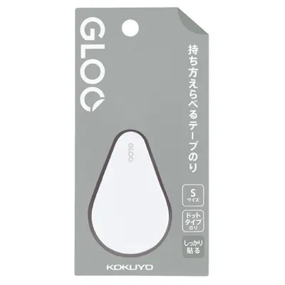 Kokuyo Gloo Glue S - White Grey