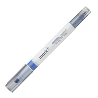 Kokuyo mark+ Two Way / Double-Ended Color Marker Highlighter (Two Tones Shades) - Greyish