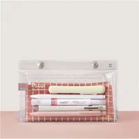Kokuyo Piip Pen / Pencil Case - Pink Terracotta
