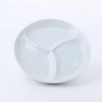Sectional Porcelain Plate L d.14cm
