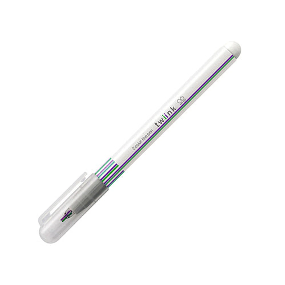 Sun-Star Twiink 2-color Double-Tip Pen - X