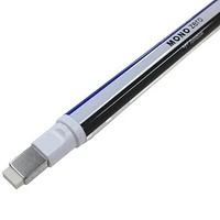 Tombow MONO Push Click Eraser (Silver)