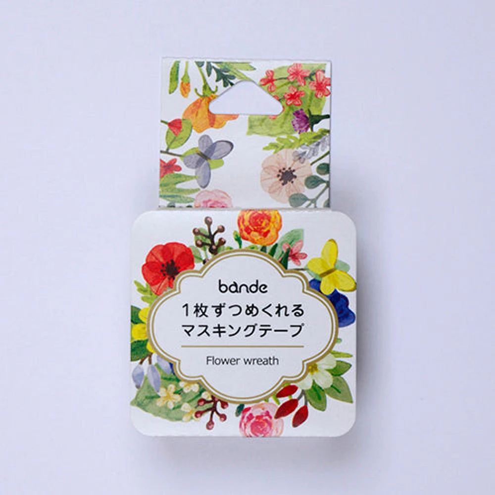 Bande Flower Wreath Individual Pieces Masking Tape BDA402