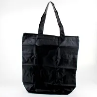 Tote Bag (w/Zipper/BK*GY*KH/40cm)
