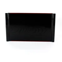 Black Lacquer Tray (17.5x29x1.5cm)