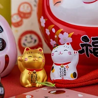 Yakushigama Ceramic Lucky Draw Lucky Cat