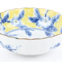 Flowers Ceramic Bowl