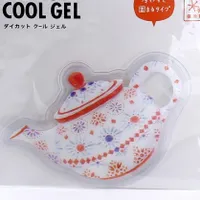 Ice Pack (Gel/To Freeze/Tea Pot/Polish Flowers/W8.5xH12.1cm)