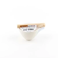 Mortar & Pestle (Ceramic* Wood/WT*BN/?7.5x5cm (1set))