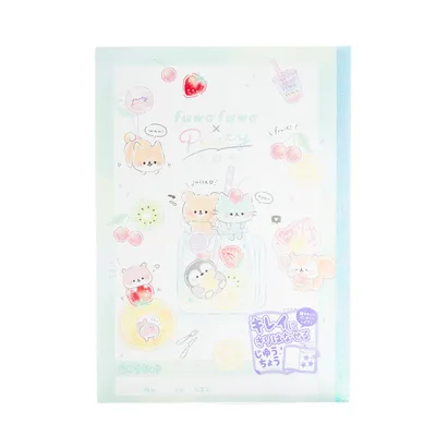 Kamio Unicorn Dream Parade Notebook - Fuwa Fuwa Pantry