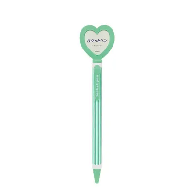 Epoch Chemical Heart With Locket 0.8mm Ballpoint Pen