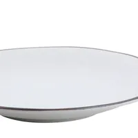 Brown Rim Lightweight Plate d.23cm