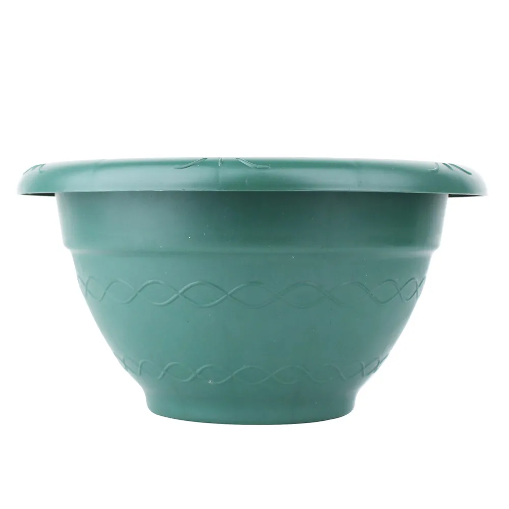 Green Round Planter