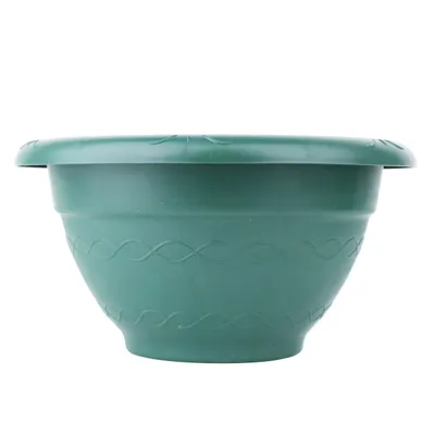 Green Round Planter