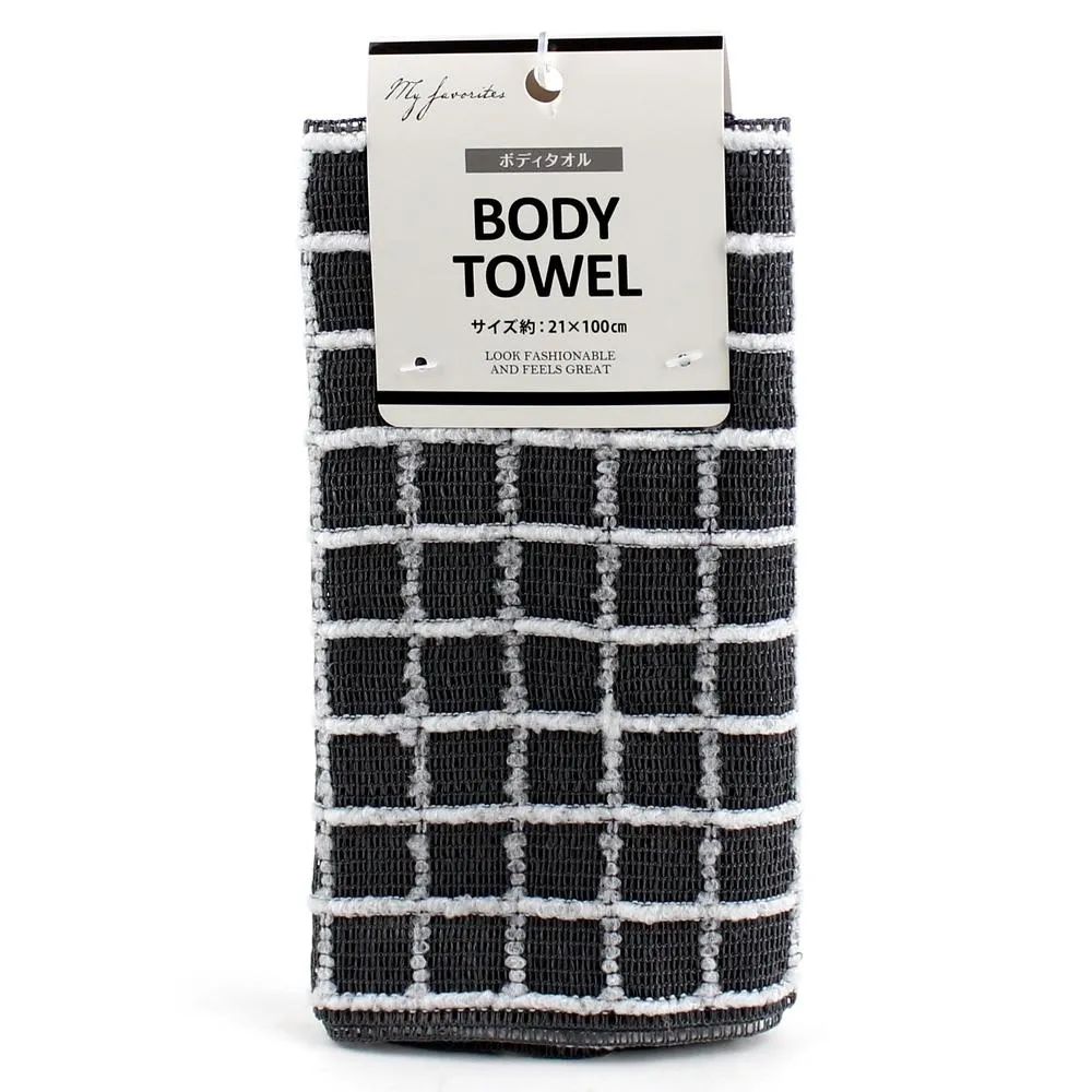 Towel (Body/Checkered/100x21cm)