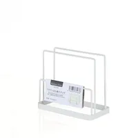 Cutting Board Stand (White/6.5x12x10.5cm)